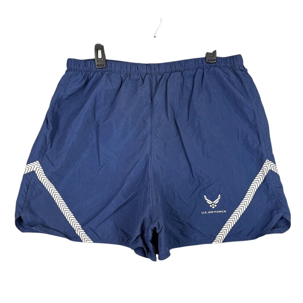 Air Force Shorts Mens 3XL Blue Physical Training Uniform Trunks Vintage Military